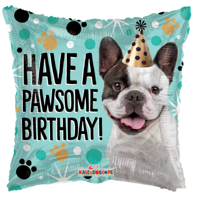 18" Have a Pawsome Birthday!