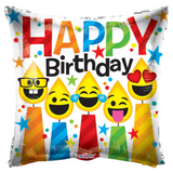 18" Birthday Smiling Candles