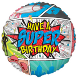 18" Happy Birthday Comic