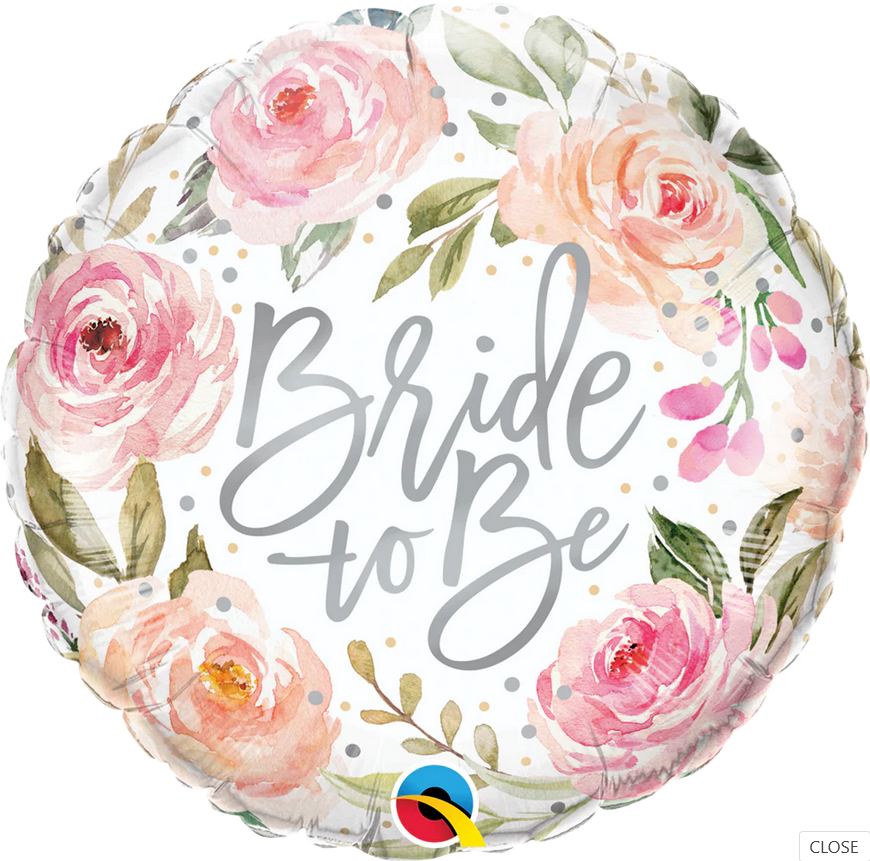 18" Bride To Be (rose)