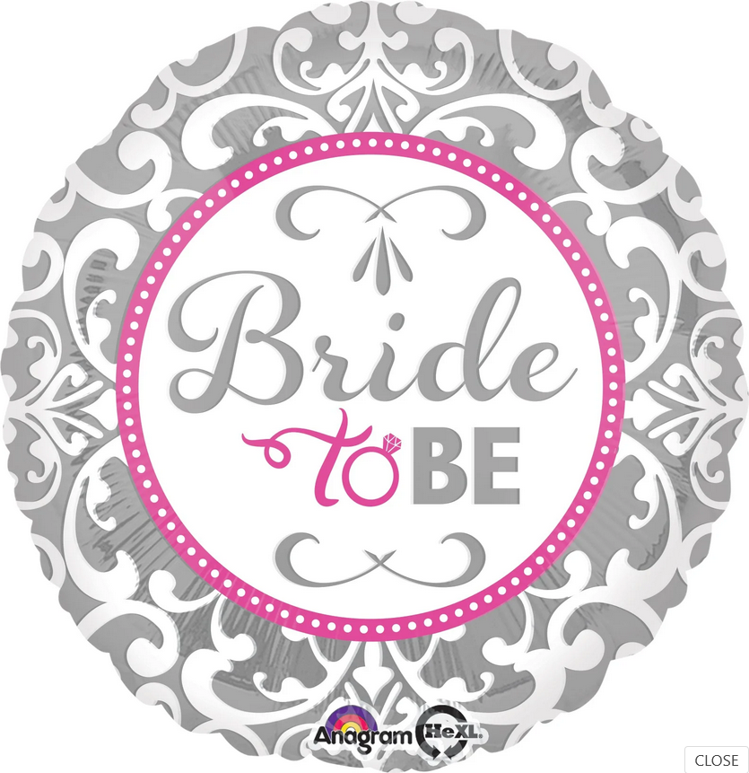 18" Bride To Be (silver)