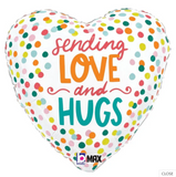 18" Sending Love and Hugs