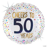 18" 50th Cheers to 50 Years