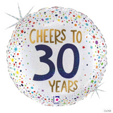 18" 30th Cheers to 30 years