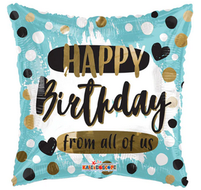 18" Birthday from All of Us