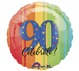 18" Happy 90th Birthday Celebrate