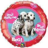 18" Be my Valentine "Dalmation"