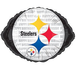 18" Steelers Happy Birthday