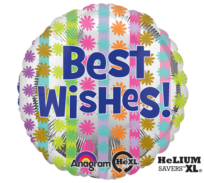 18" Bright Best Wishes