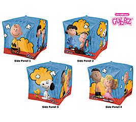 18" Peanuts Cube Balloon