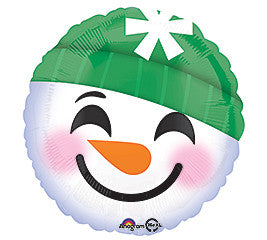 18" Snowman Emoticon