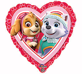 18" Valentine's Paw Patrol