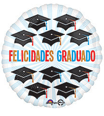 18" Felicidades Graudo