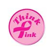 Pink Ribbon Button