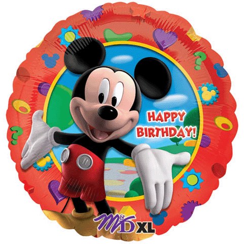 18" Happy Birthday Mickey Mouse