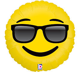 18" Sunglasses Emoticon