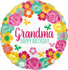18" Happy Birthday Grandma