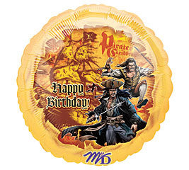 18" Happy Birthday Pirates of Caribbean