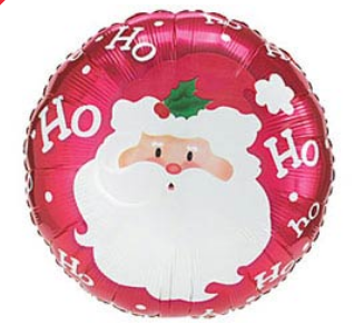 18" Christmas Ho Ho Ho