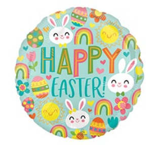 17" Happy Easter Icons