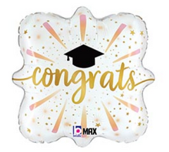 18" Congrats Grad Fireworks