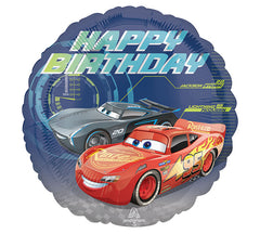 17" Happy Birthday Cars 3