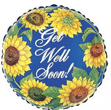 18" Get Well Sunflowers