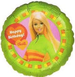 18" Happy Birthday Barbie (Green)