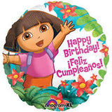 18" Feliz Cumpleanos Dora